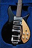 Rickenbacker 325 Copy JetGlo Black BEAUTIFUL! Hard case included