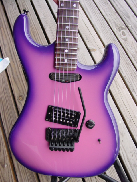 Purple Burst Kramer