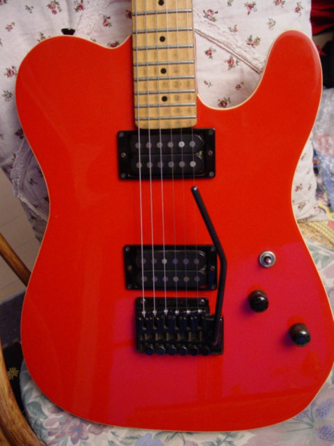 Schecter Telecaster Pete Townshend Red