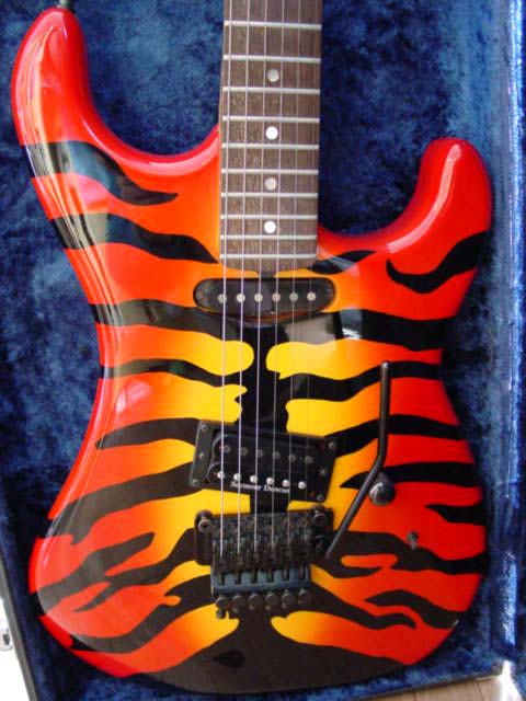 Kramer Custom Bengal Tiger! Rare!