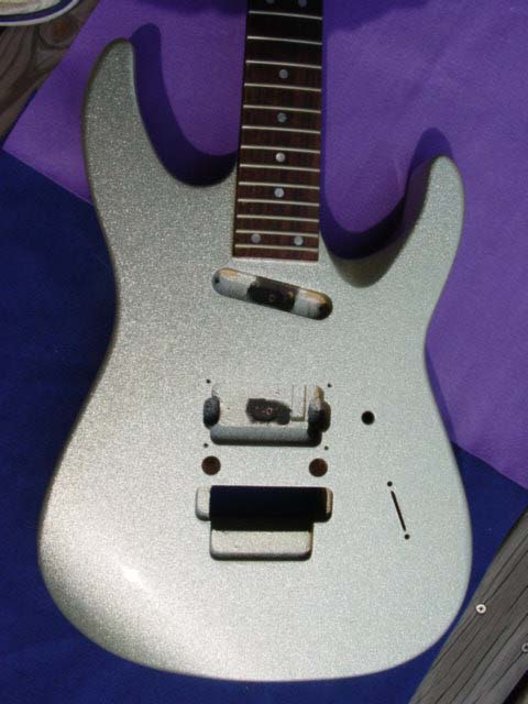 Jackson/Charvel Silver Sparkle