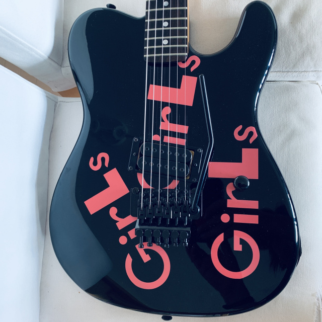 Kramer MICK MARS CRUE Girls Girls Girls Telecaster w/Case